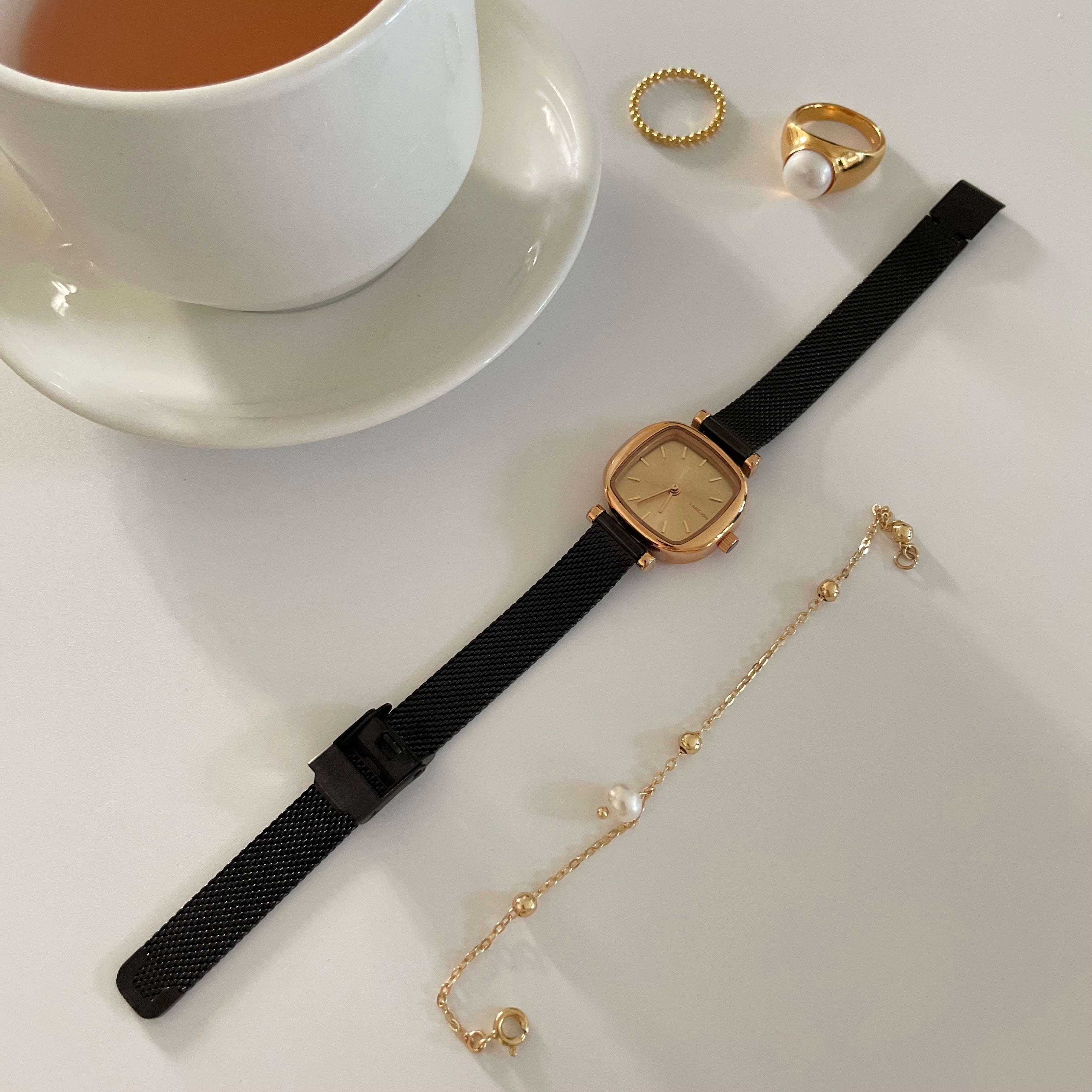 The 'Petite Drop' Dainty Pearl & Bead Bracelet - 14K Gold Filled