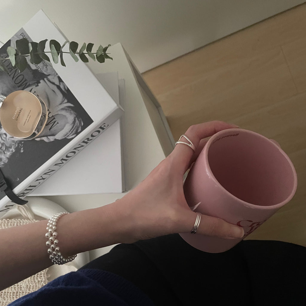 The 'Hepburn' Vintage Texture Pearl Bracelet - US 14K Gold Filled