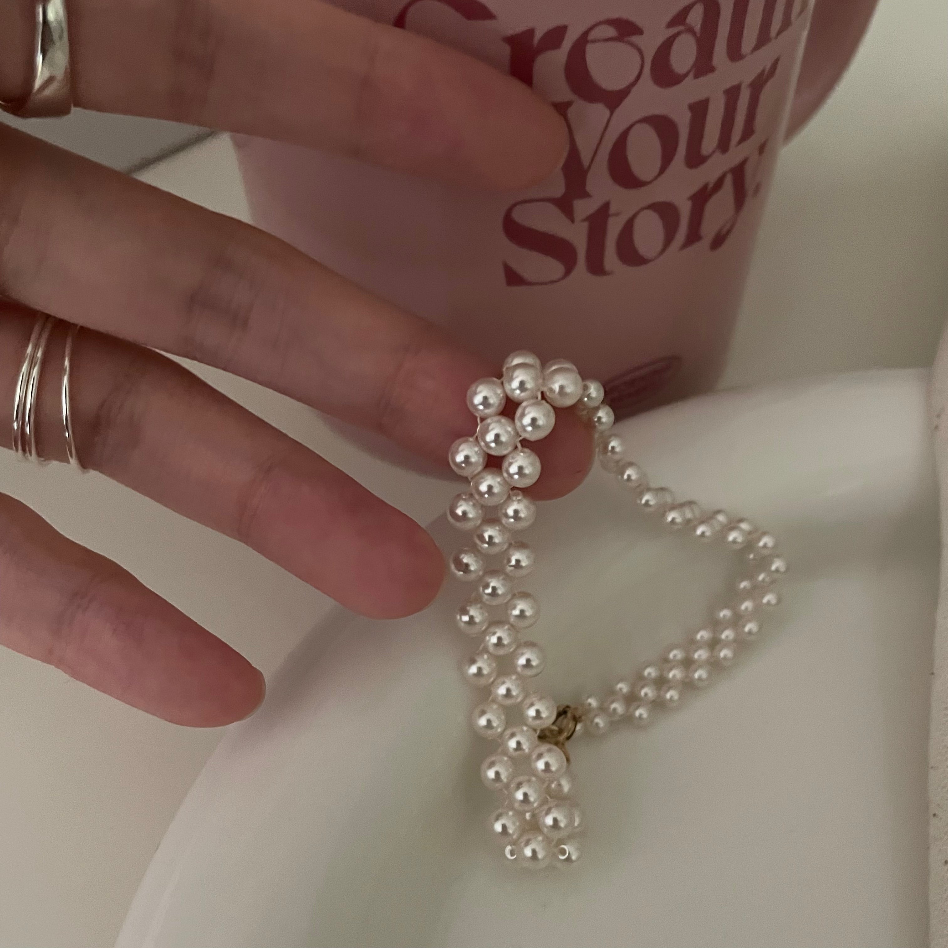 The 'Hepburn' Vintage Texture Pearl Bracelet - US 14K Gold Filled