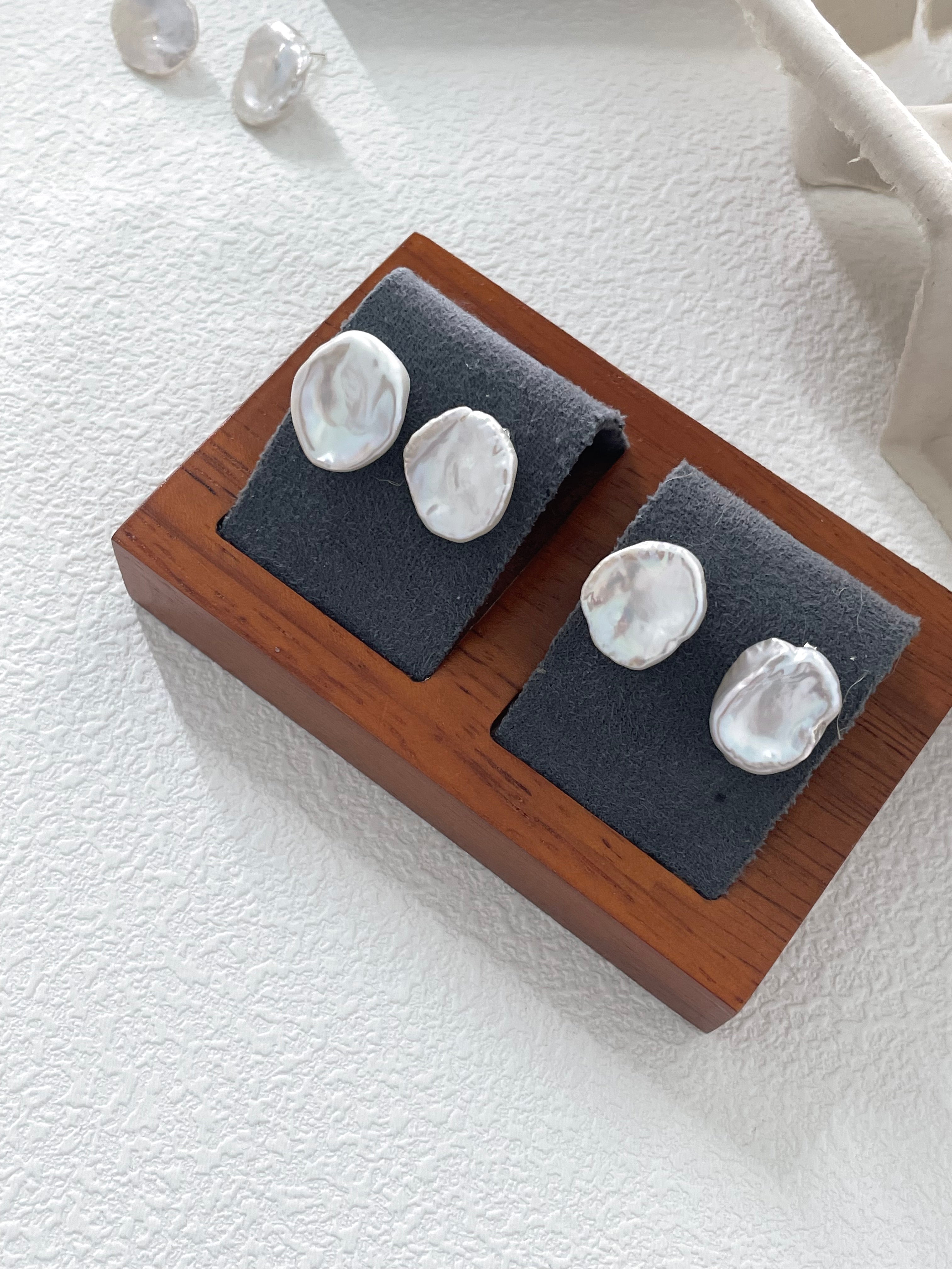 The 'Lumina' Organic Petal Studs