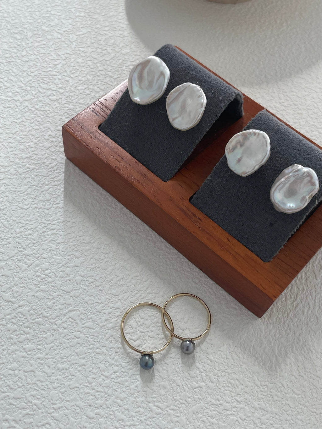 The 'Lumina' Organic Petal Studs