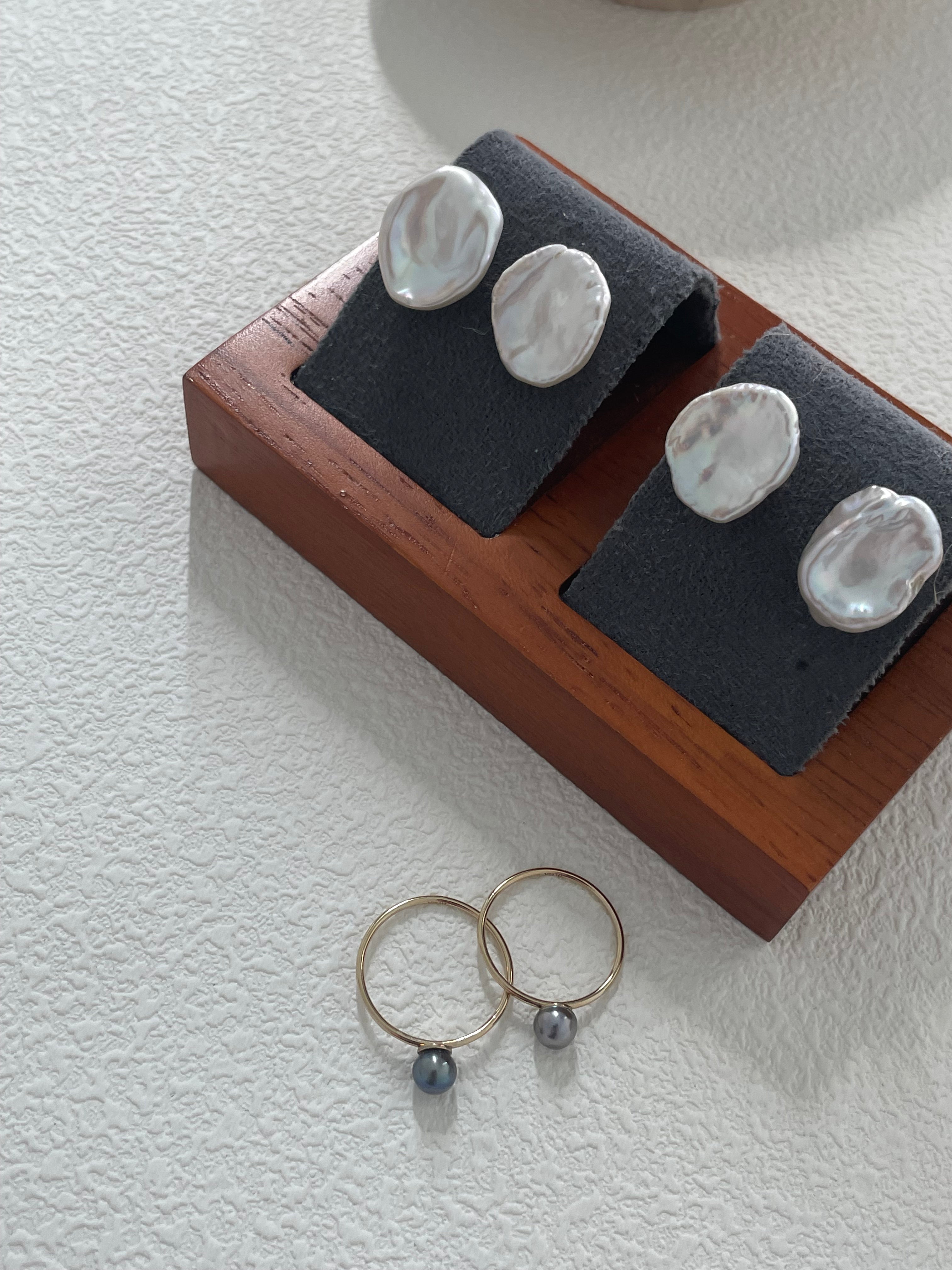 The 'Lumina' Organic Petal Studs