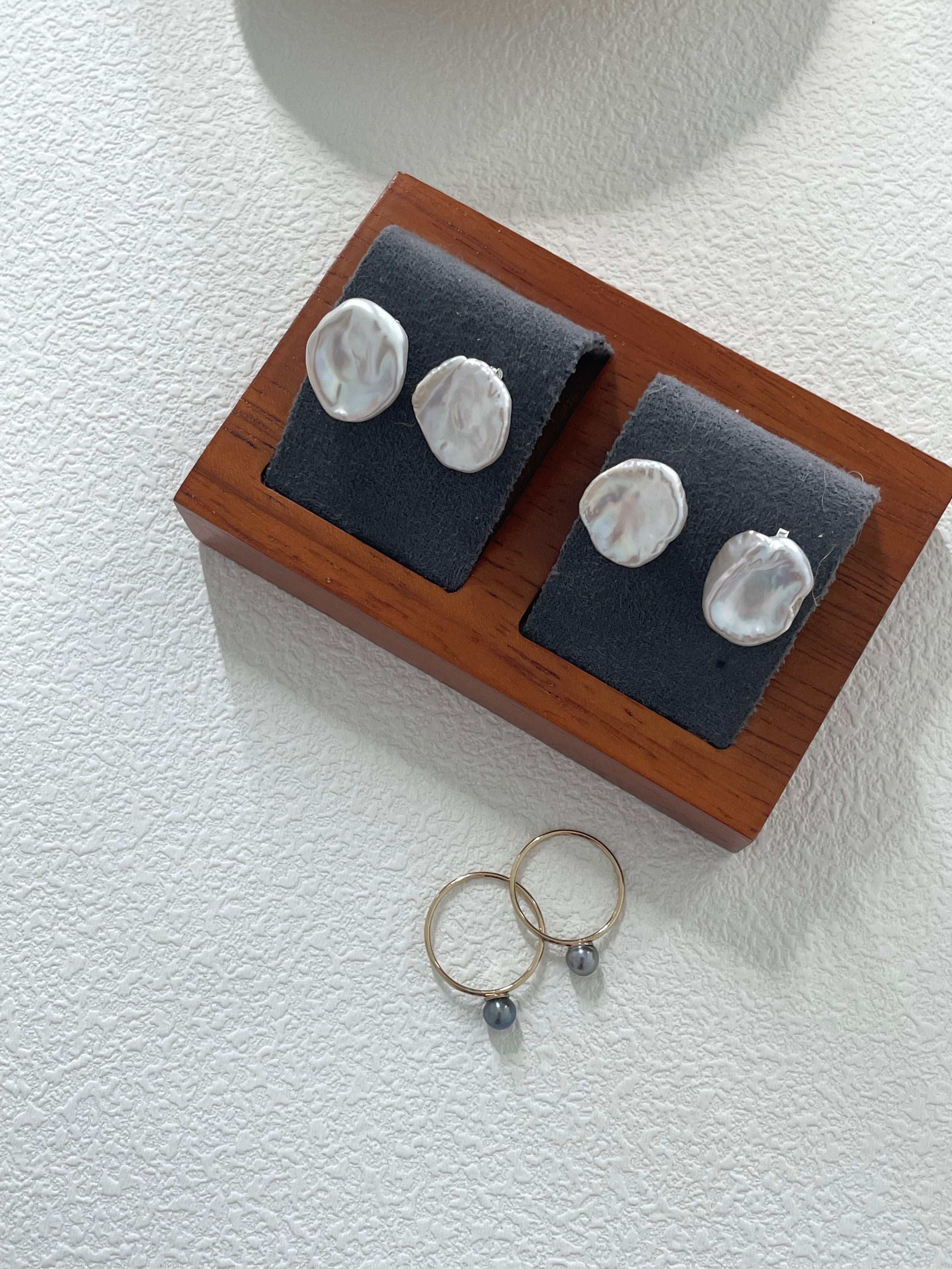 The 'Lumina' Organic Petal Studs