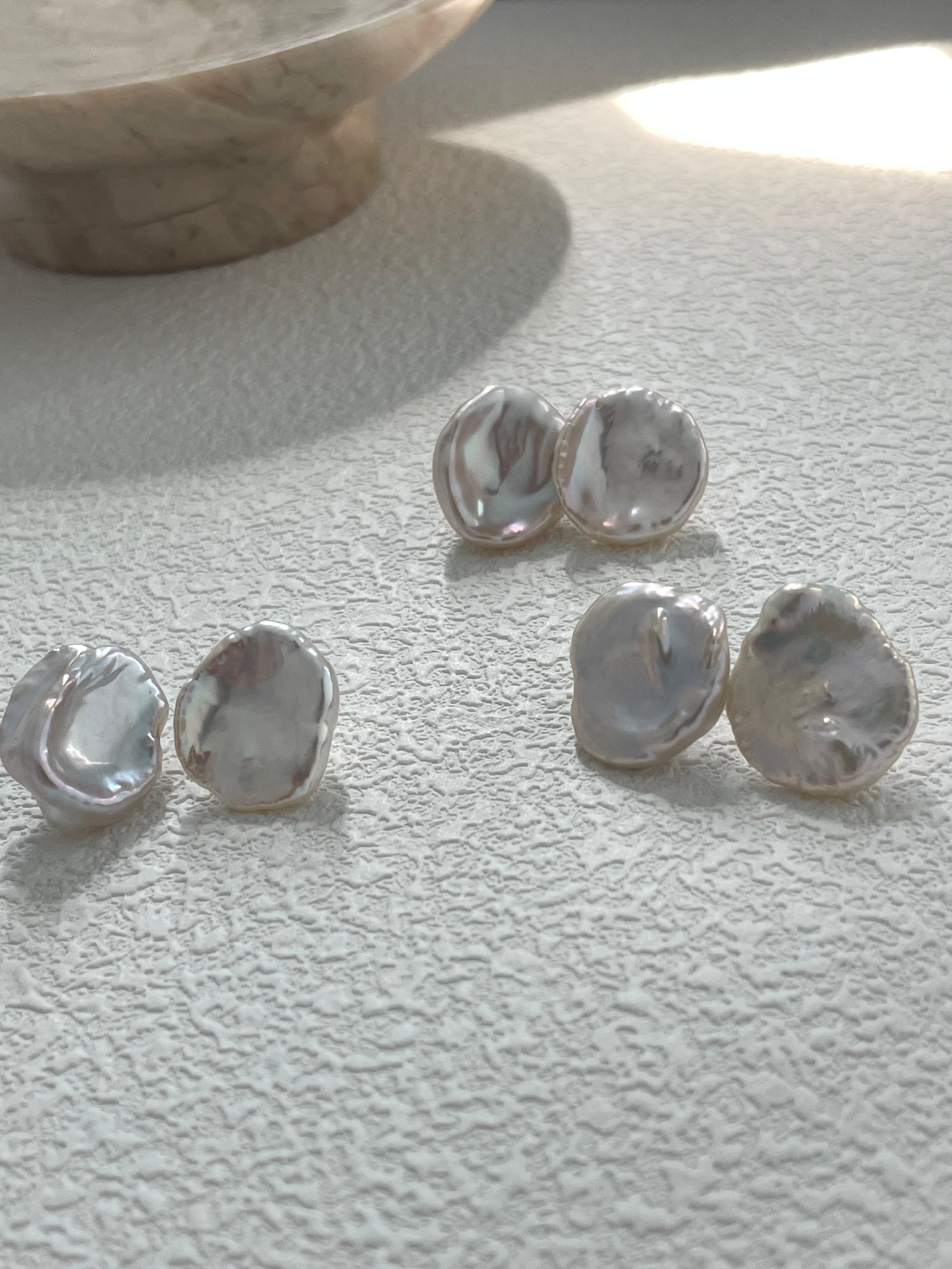 The 'Lumina' Organic Petal Studs