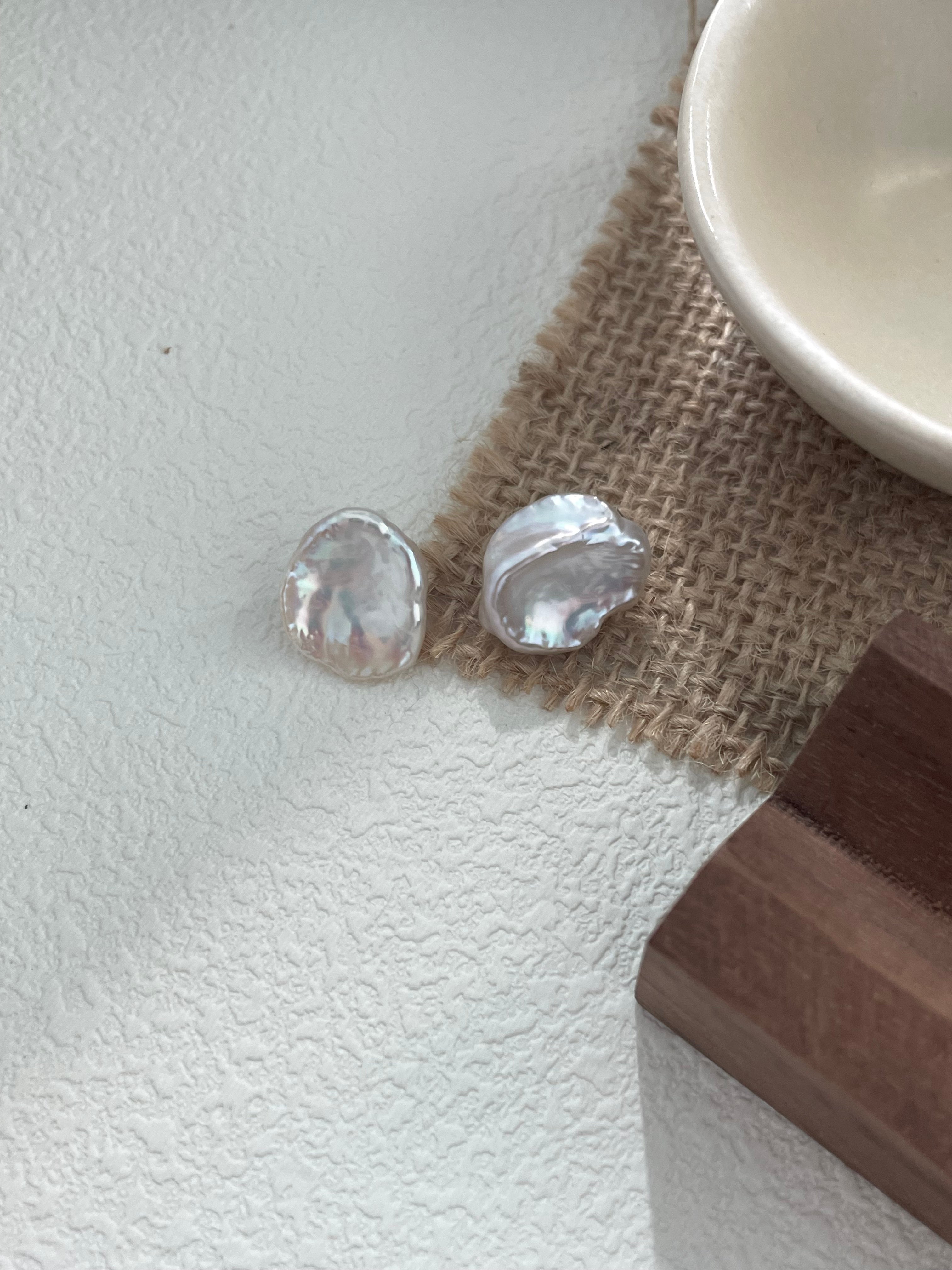 The 'Lumina' Organic Petal Studs