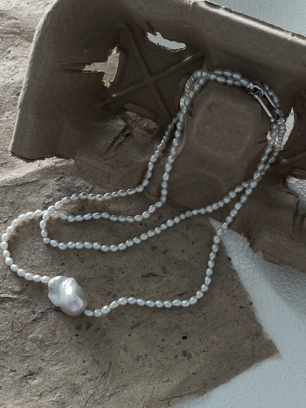 The 'Versailles' Opera Length Baroque Pearl Necklace