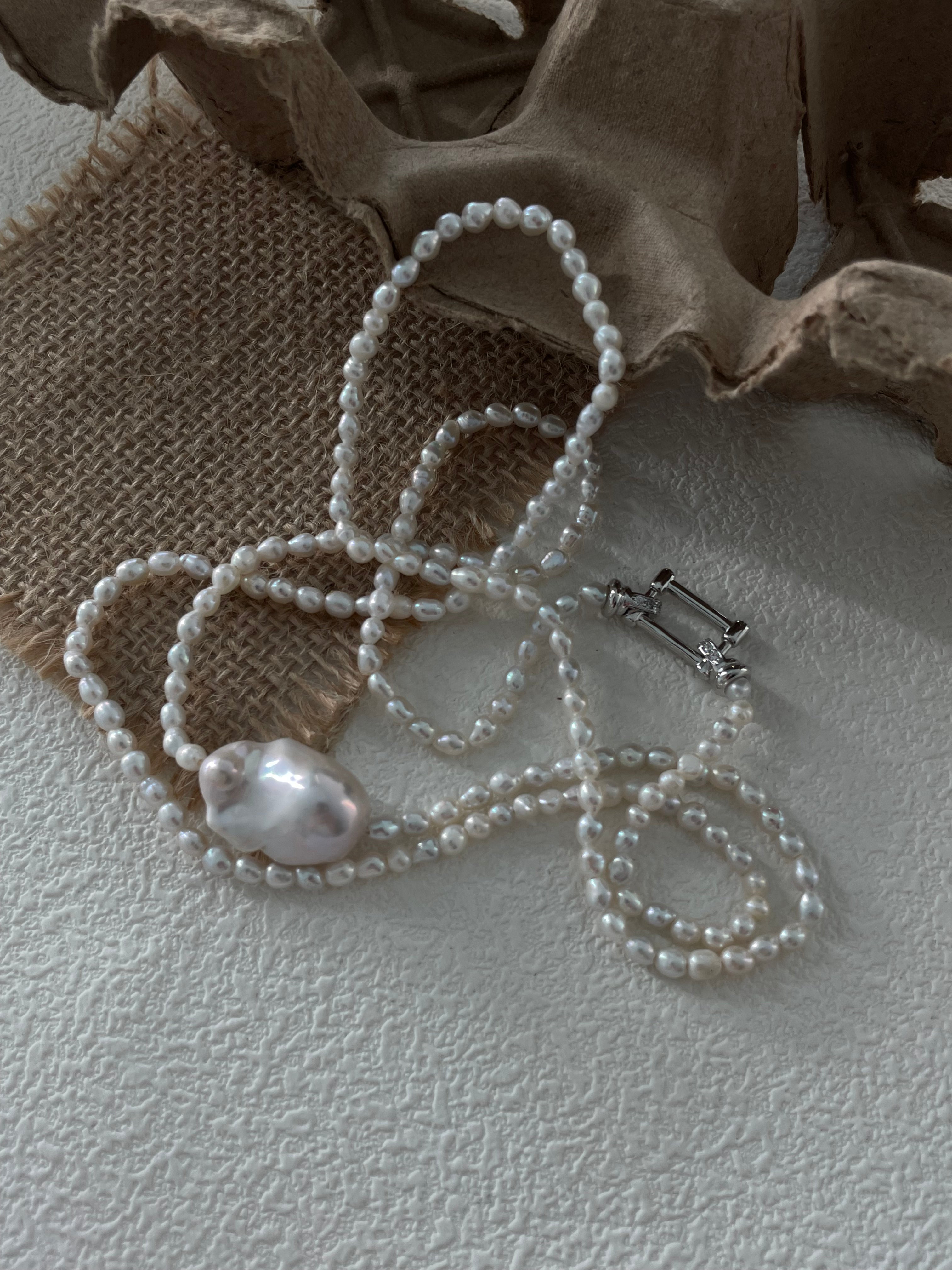 The 'Versailles' Opera Length Baroque Pearl Necklace