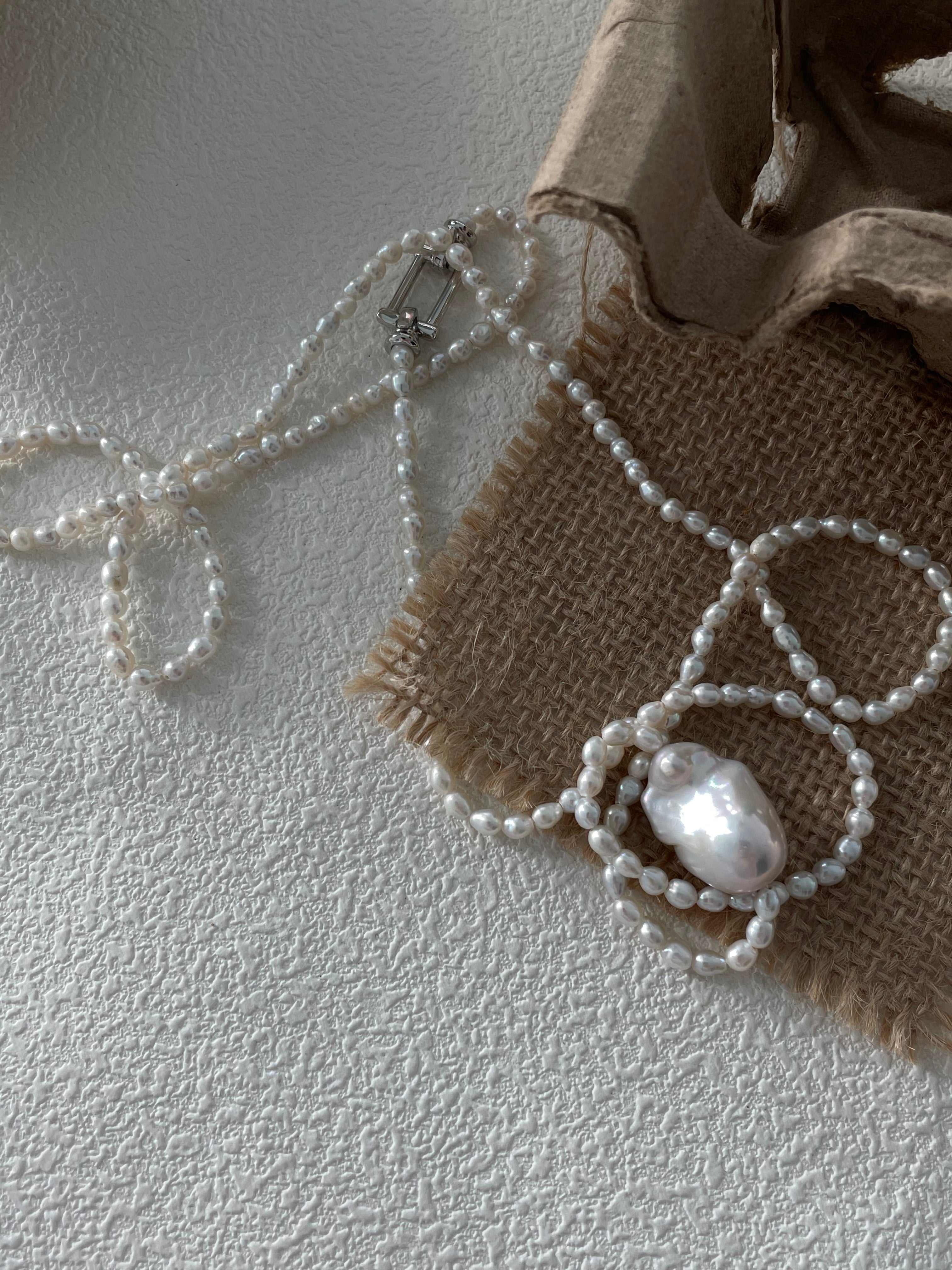 The 'Versailles' Opera Length Baroque Pearl Necklace