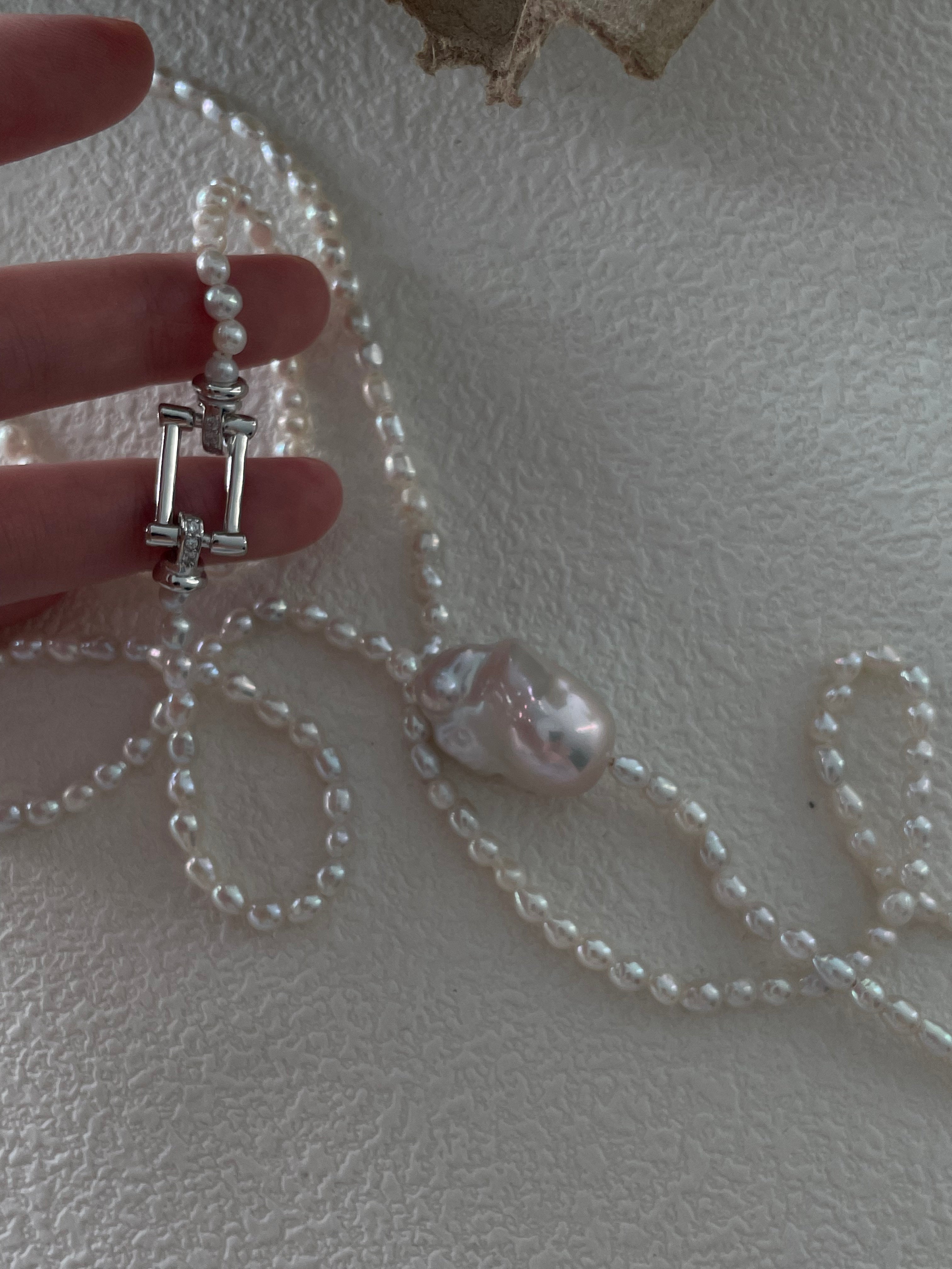 The 'Versailles' Opera Length Baroque Pearl Necklace