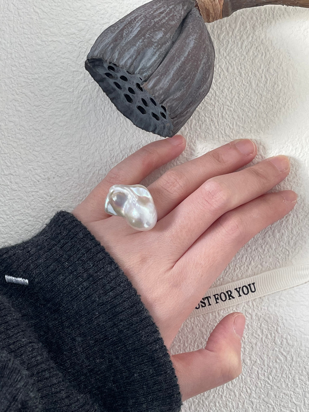 The Sculptural Statement Ring