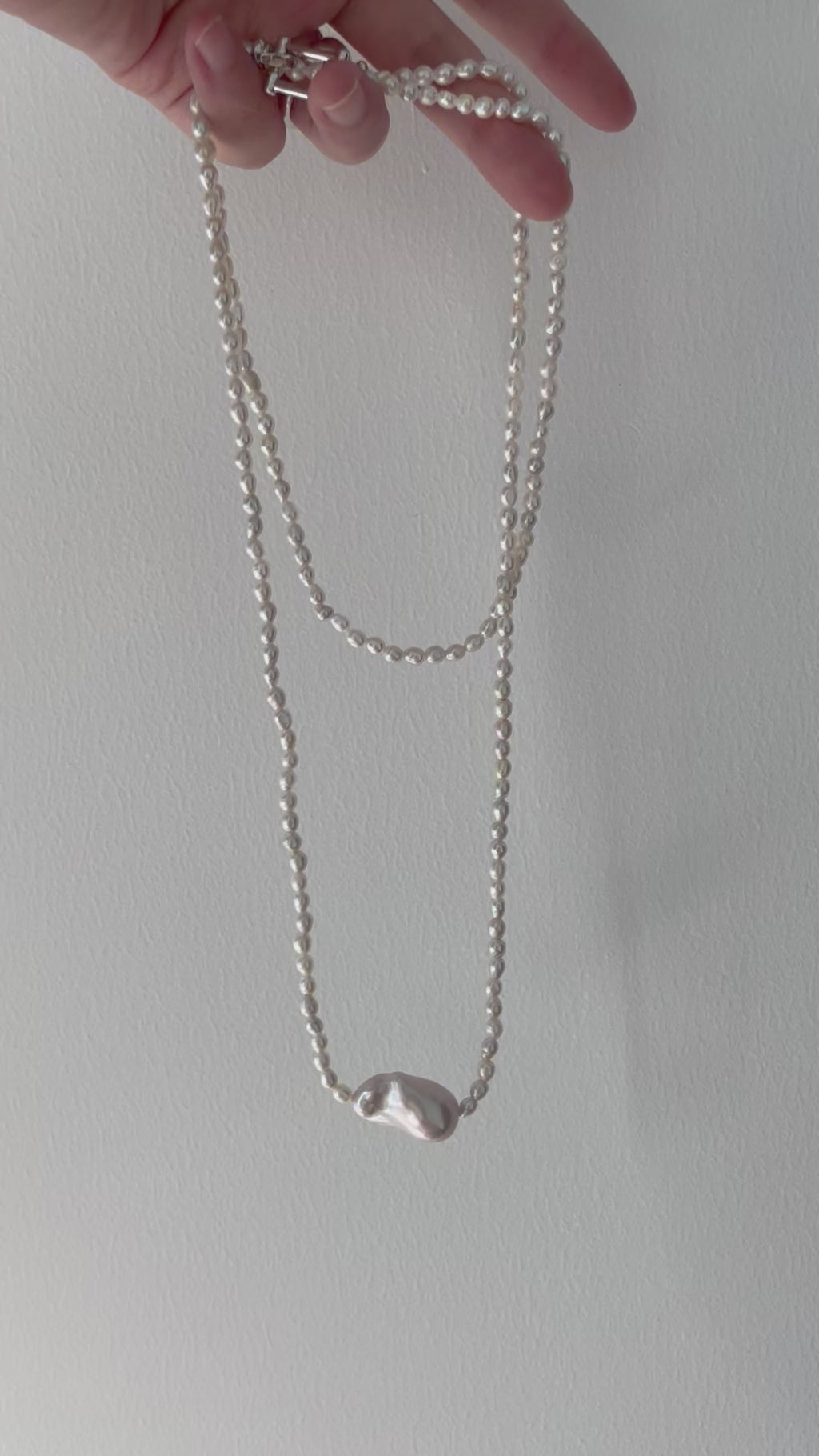 The 'Versailles' Opera Length Baroque Pearl Necklace
